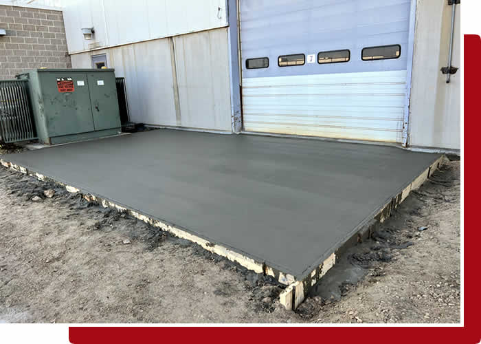Broomed Concrete Contractors WI